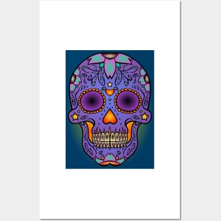 Sugar Skull 11 (Style:11) Posters and Art